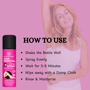 hair removal spray