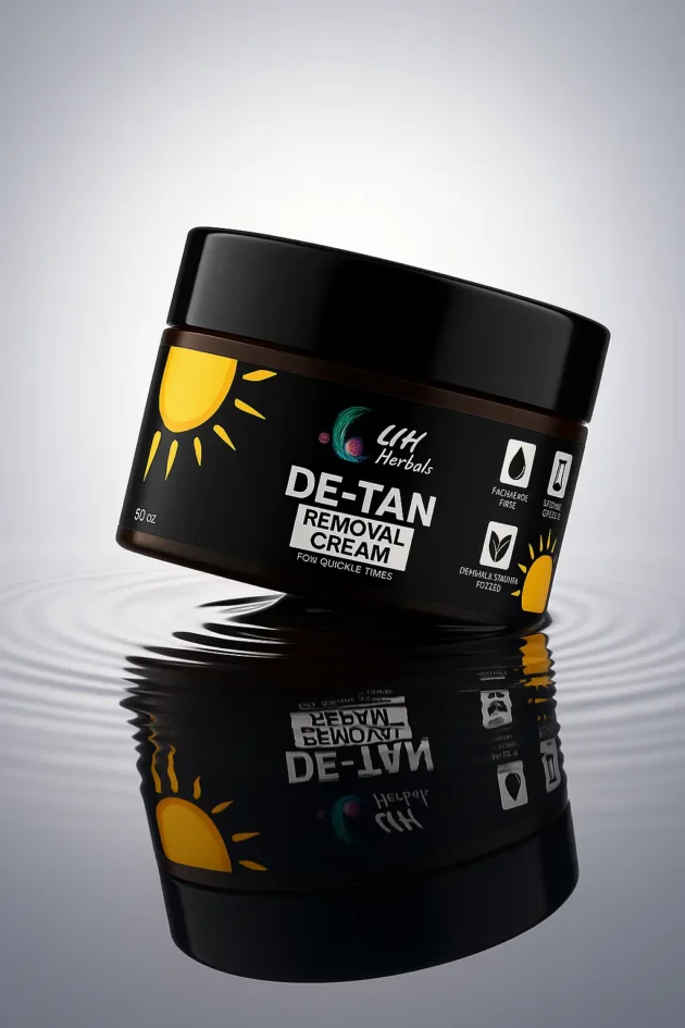 De tan removal cream
